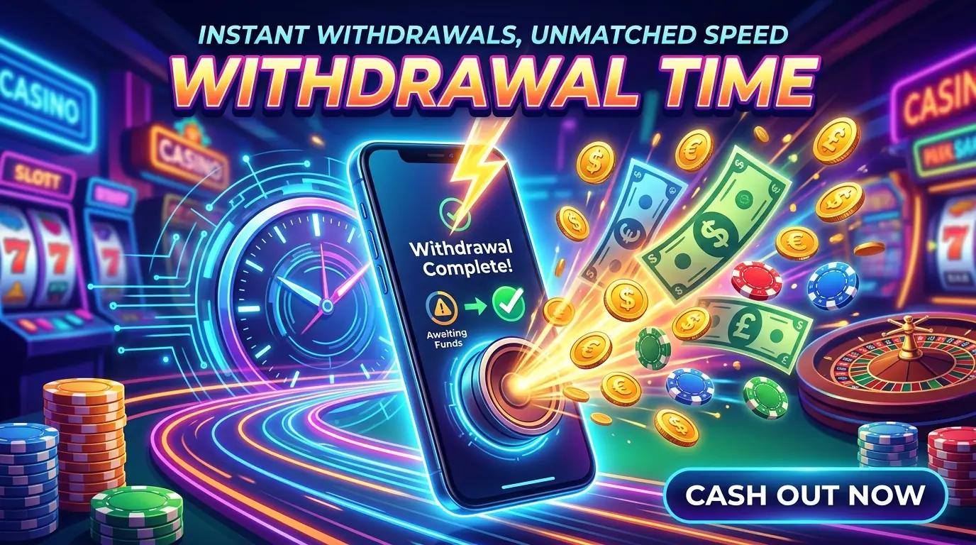 Wazamba casino uttakstid